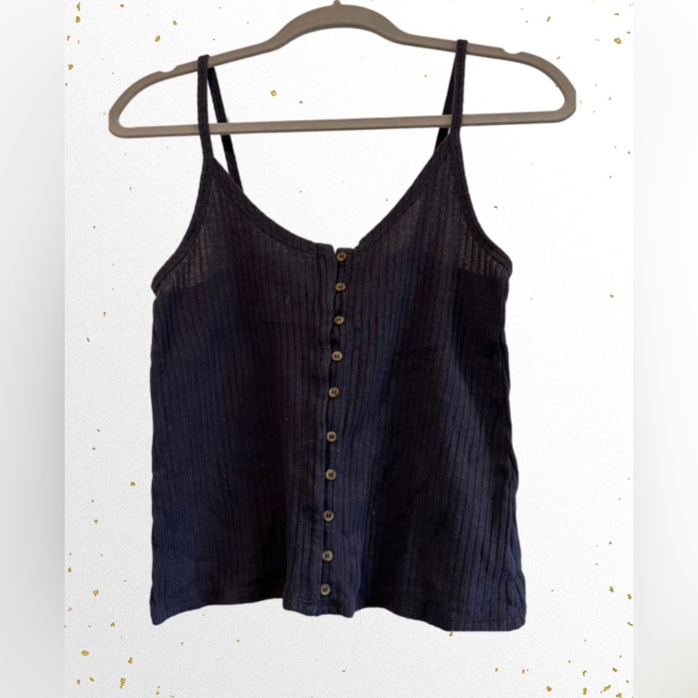 Navy Blue American Eagle Tank Top